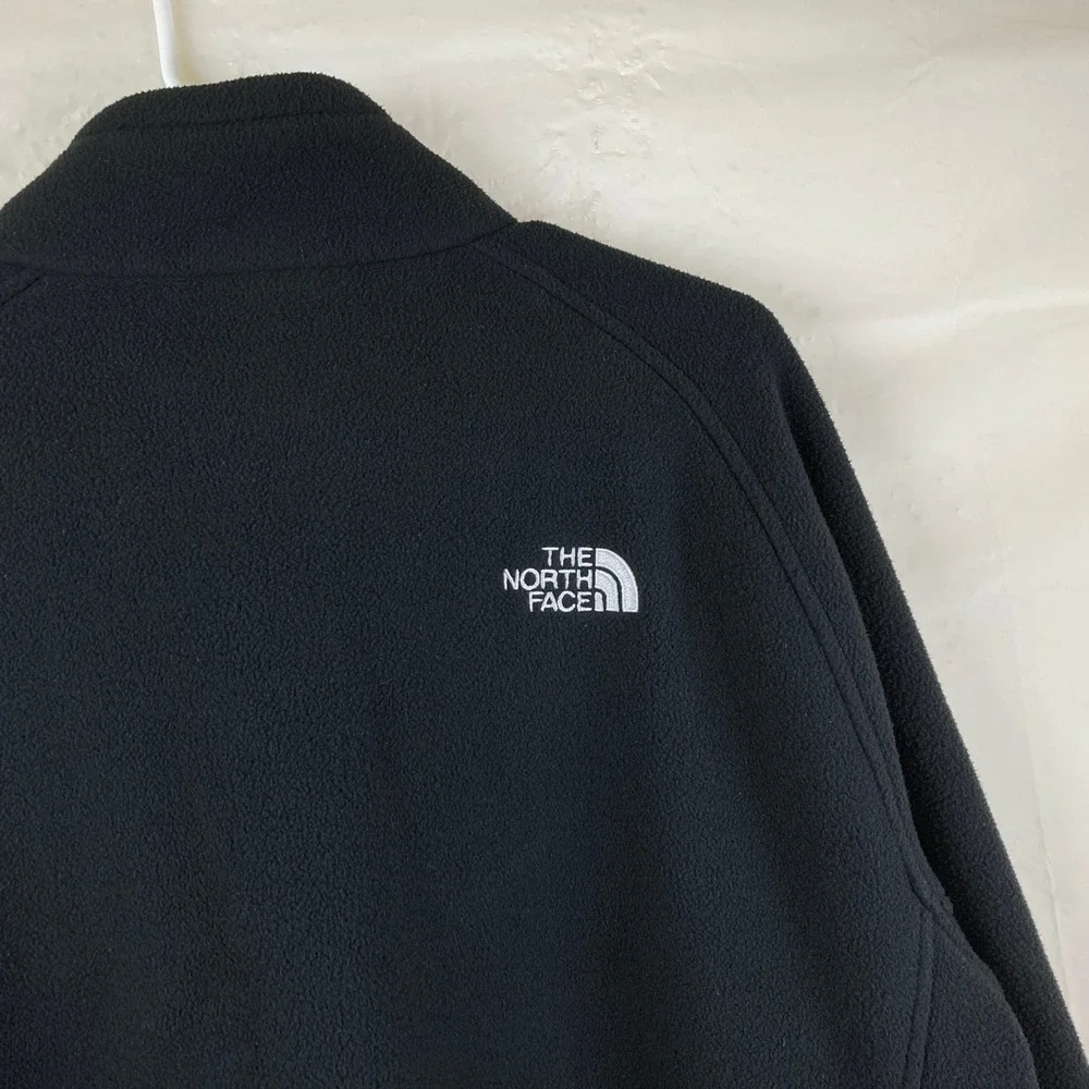 The North Face Fleece Jacket Mens XXL Charcoal Gray Full Zip Hiking Gorpcore